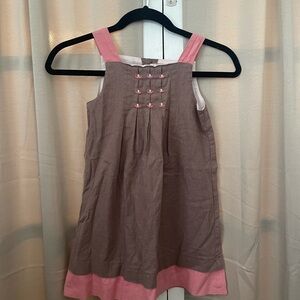 Jacadi Linen Dress for Girls